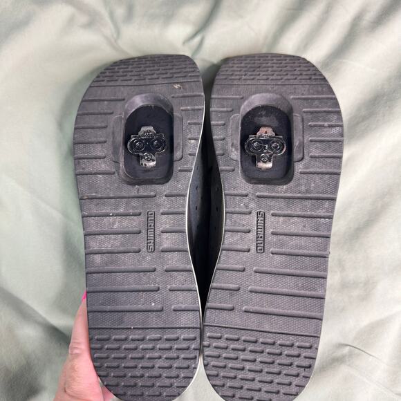 Shimano CT5 Men's sz 10.5 (UK 45) Black Cycling Shoes Clip - Picture 10 of 10